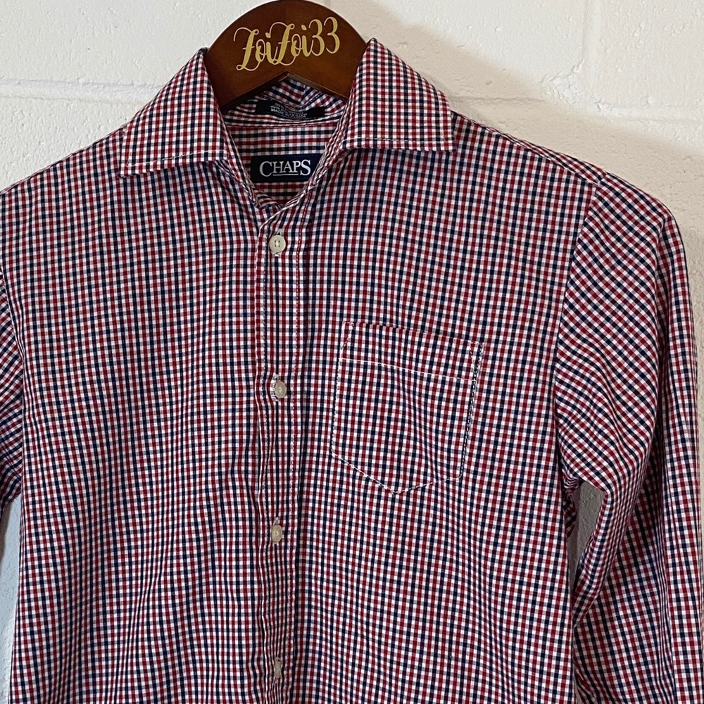 Chaps Boys Long Sleeve Button Down Shirt